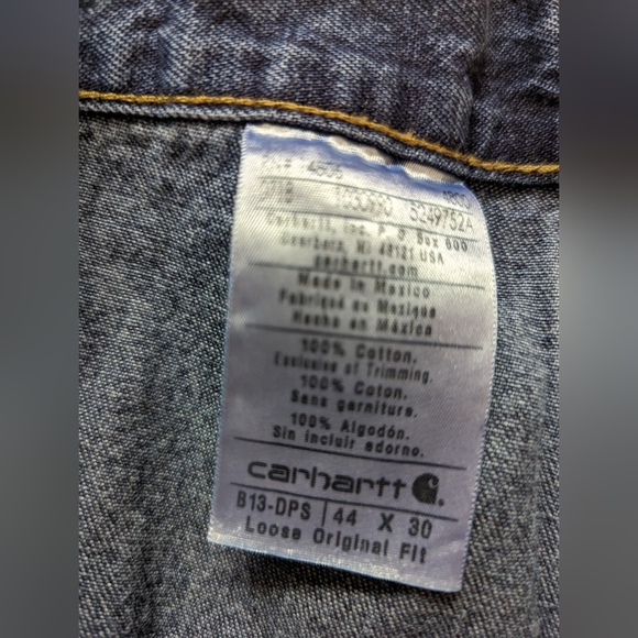 Mens Carhartt jeans 44X30 - Picture 9 of 9